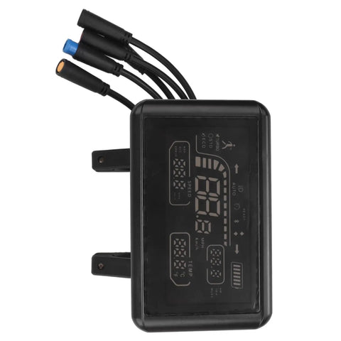 Waterproof Electric Bike Display Panel With Speed Gear Power And Mode Indicator Meter, 5 Wire Cable for DIY Ebike Upgrades