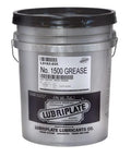 00 NLGI Lithium Complex Grease In A 35 Lb Pail Delivers Rugged Film Strength, Top Tier Shear Stability, Long Life, And Solid Anti Wear Protection From Minus Five Degrees Fahrenheit To Two Hundred Seventy Five Degrees Fahrenheit For Tough Use. Large pail labeled No. 1500 grease from Lubriplate.
