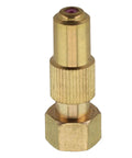 Adjustable High Pressure Copper Spray Nozzle For Farming Garden And Irrigation Systems With Ceramic Core Precision Fine Mist And Leak Resistant Durable Pottery Tip Built To Last