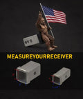 Bigfoot Sasquatch Hitch Cover With American Flag Design For 2 Inch Receivers Fits SUVs Trucks Cars Universal Tow Hook Cover
