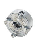 4 Jaw Lathe Chuck For Mini Wood Lathe, A Workhorse Self Centering Wood Turning Chuck With Connecting Rod And Wrench, High Precision