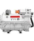 Heavy Duty Electric AC Compressor for BYD G5 S6 F3 F6 Tang Han EV Song Plus, showing detailed housing and connections.