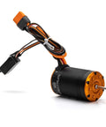 2-In-1 Brushless Crawler Motor ESC Combo With 2300Kv, Waterproof And Drag Brake Tunable Performance, side view of motor