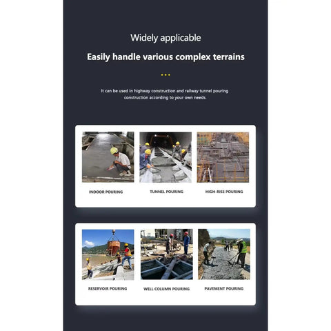 Heavy Duty Concrete Transfer Pump For Construction Sites Built Tough To Move Slurry Fast With Gate Valve, Delivery Equipment, And Custom Pipeline Extensions For Logistics Parks And Warehouse Projects Pro Grade used for indoor, tunnel, and pavement pouring