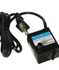 Ultra Quiet Submersible Fountain Pump With 70 GPH At 120V Magnetic Drive Replacement for water features, black design with power cord