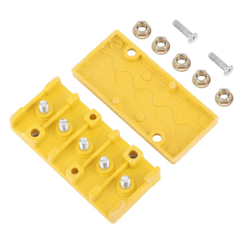 Ebike Junction Box For Controllers And Battery Wires, Insulated Wire Connector Case In Phenolic Material, Heat Resistant Housing For Easy Cable Management, Waterproof Quick Connect Wiring Solution For Electric Bikes