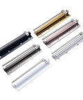 Adjustable Auto Close Door Closure For Outdoor Gates Aluminum alloy closers in different finishes, multiple angles shown.