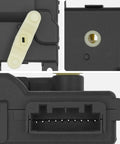 Details of Right HVAC Air Door Actuator For Honda Accord 2003 2007 And Acura TL 2004 2008, showing connectors and fittings.