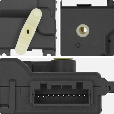 Details of Right HVAC Air Door Actuator For Honda Accord 2003 2007 And Acura TL 2004 2008, showing connectors and fittings.