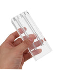 Hand holding Oil Quality Tester Tool For Engine And Transmission Fluids Multi Functional Viscosity Comparator Stand acrylic stand