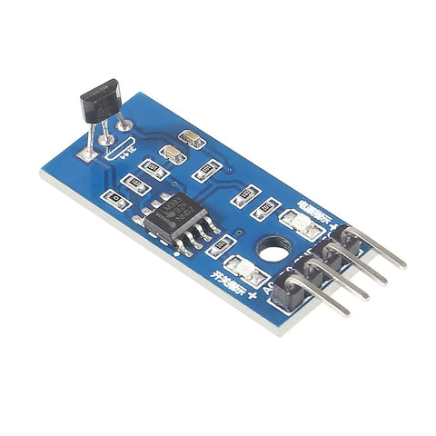 Heavy Duty Hall Sensor Boards Delivered With Killer Accuracy And Plug And Play Setup on a blue PCB with electronic components.