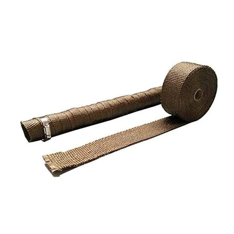 Beefy Basalt Fiber Fireproof Pipe Wrap For Chimney Flue Shield Anti Scalding Stove Exhaust Line with adjustable clamp, roll