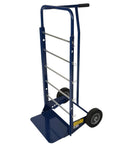 510 Reel Truck 24 Inch Wide Heavy Duty Cable Hand Cart With Pro Grade Large Wheels And Five Eighth Inch Spindles shown empty