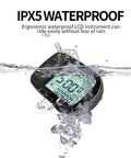 Smart LCD Display Meter KT LCD5 For Electric Bikes 24V To 52V Compatible Waterproof Bike Computer Screen submerged in water