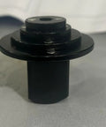 Super Low Profile Impact Socket Adapter Kit For Tight Spaces, Solid Magnetic Steel Drivers To Swap 1/4 Inch To 1 Inch Easily, black adapter