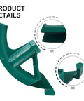 Close-up of a Portable Manual Tube Bender for Copper, Aluminum and Steel Conduit, showing detailed bending curve and sturdy construction.