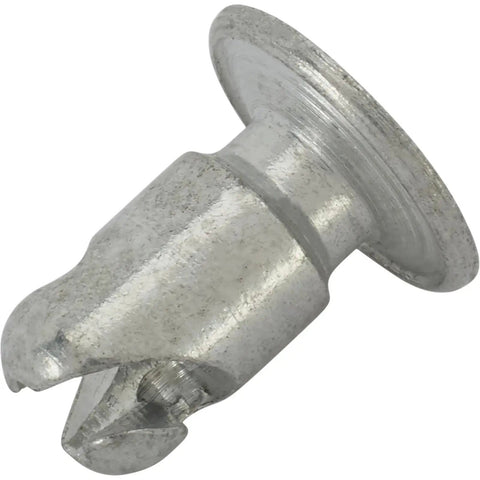 Top Shelf Durable Zinc Plated Steel Quarter Turn Fasteners, flush mount latch close-up, steel material, ideal for garages and truck beds.