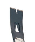 Close-up of 15 Inch Handy Bar Nail Puller With Wide Thin Blade Forged Steel Construction for Maximum Leverage, heavy duty pry tool.