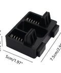 Hands Free Wire Soldering Holder for Welding Projects, Portable Soldering Fixture with adjustable clamps, black plastic