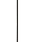 Dope Bronze One Light Pendant In Dark Finish With Copper Accent From The Doral Collection, sleek modern style with LED module.