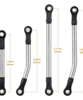 High Clearance Steel Link Set Lift Kit 50g For Traxxas TRX4M Defender Bronco 1 To 18 RC Crawler Upgrades 8pcs, 48-69mm
