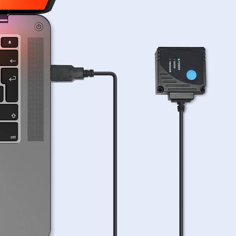 Ultra Rugged Embedded Fixed Mount Barcode Scanner For Express And Factory Lines 1D 2D QR Reading Mini Size USB Port Auto Scanning