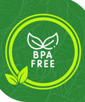 BPA free label for Pro Grade 11 Inch By 25 Foot Vacuum Sealer Rolls Four Pack With Fifteen Percent Thicker Embossing