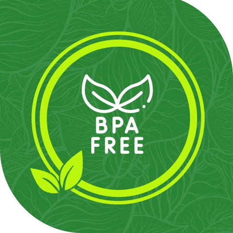 BPA free label for Pro Grade 11 Inch By 25 Foot Vacuum Sealer Rolls Four Pack With Fifteen Percent Thicker Embossing