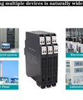 Analog Signal Isolator Transmitter With Dual Output For Industrial Use, DC Galvanic Isolation, Analog Signal Splitter And Current Voltage Transmitter, DIN Rail Mount, 4-20mA, 2 In 2 Out, High Reliability used in DCS and power plant