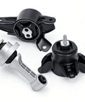 Built Tough Triple Pack Engine Motor Mount Set To Kill Engine Shake And Deliver A Butter Smooth Ride On Automatic Transmission Sedans Compatible With Hyundai Elantra And Kia Fortes Replaces A71004, featuring steel and rubber components.
