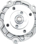 Heavy Duty Engine Water Pump For Chevy Impala 2000 To 2005 Pontiac G6 2006 front view with silver metal housing.