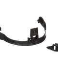 Mining Lamp Bracket Kit M 940 For M Series Hard Hats And Helmets, shown detached, lightweight and black, adjustable angle.