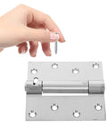 Beefy Heavy Duty Stainless Steel Door Spring Hinge Self Closing Automatic Exterior Screen Door Hinge Four Inch