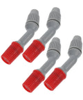 4 Pack Garden Sprayer Nozzles Easy Install Plastic Atomizing Nozzles For Efficient Spraying And Versatile Replacement