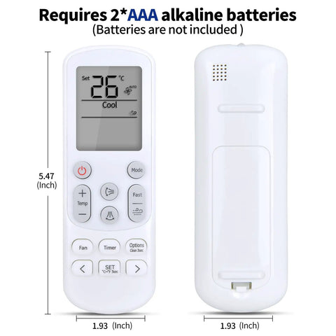 No Sweat Ac Remote Replacement For Samsung Air Conditioner Smart Infrared Transmitter With Plug And Play Ease Zero Glitch Pairing Compatible With Dk9625318f G B Units Smooth Sailing Home Climate Comfort Essentials