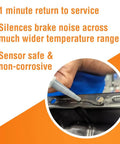Heavy Duty RTV Silicone Gasket Maker 5 Oz Tube Crafts for quick sealing and noise reduction in automotive applications.