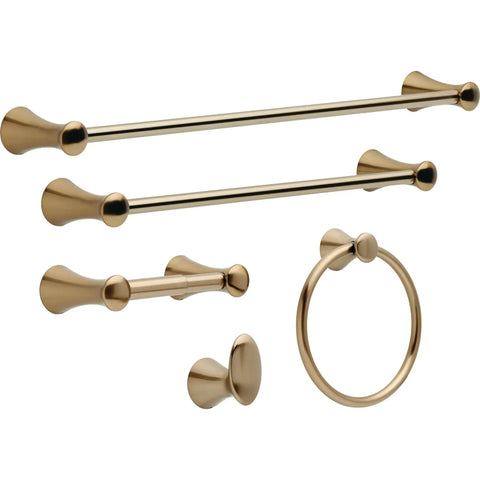 Champagne Bronze Hand Towel Ring For Kitchen And Bath Durable Tarnish Resistant Towel Holder With A Sleek Modern Ring