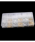 Awesome All-In-One 540 Pc Female Male Electrical Spade Wire Butt Connector Lugs Kit For Battery Starter Cable Splice Crimp Terminals You Know What I Mean in clear organizer box