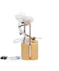Straight Up Fg2186 Fuel Pump Module Assembly Plug And Play Oem Rebuild with yellow housing and sensors for vehicle use.