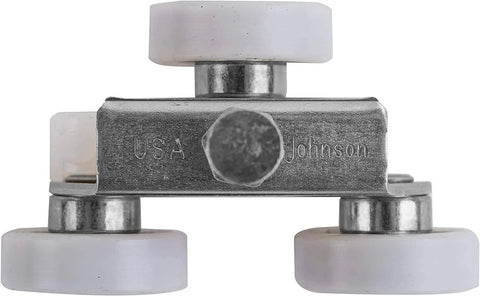 Pocket Door Hanger Ball Bearing 1125 1 Inch Wheel For Sliding Doors, 200 Lb Capacity, Nylon Encapsulated Bearing Wheel