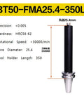 Tough As Nails Cnc Milling Tool Holder Forged From Premium Stainless Steel For Heavy Duty Machining And Precision Grinding, length 350mm, bore diameter 25.4mm.