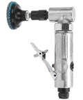 Product image of Badass Workhorse Air Powered Die Grinder With Sleek 90 Degree Bent Shaft, featuring metal construction for precision work.