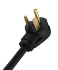Heavy Duty 50 Foot Welder Extension Cord, 30 Amp 10 AWG Copper Core Power Cable, NEMA 6-50P plug detail