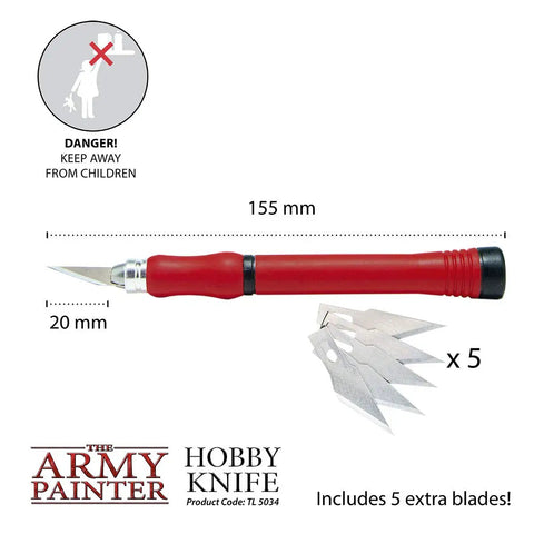 Pro Grade Precision Hobby Knife With Soft Grip Stainless Steel Blade Five Extra Blades Set for model building