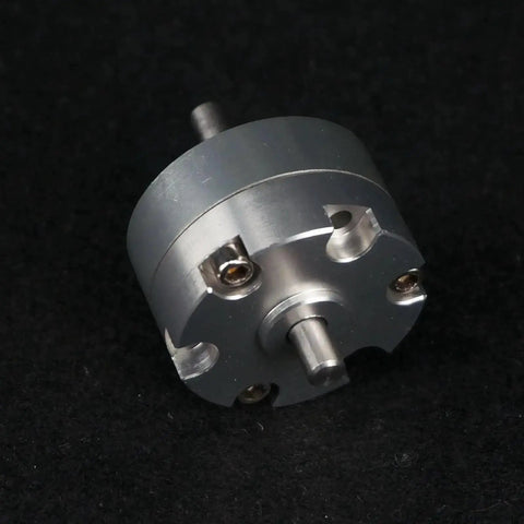 15mm Rotating Angle Rotary Actuator 180 Degree Vane Type Double Shaft Pneumatic Air Cylinder Aluminum Body CRB2BW15180S