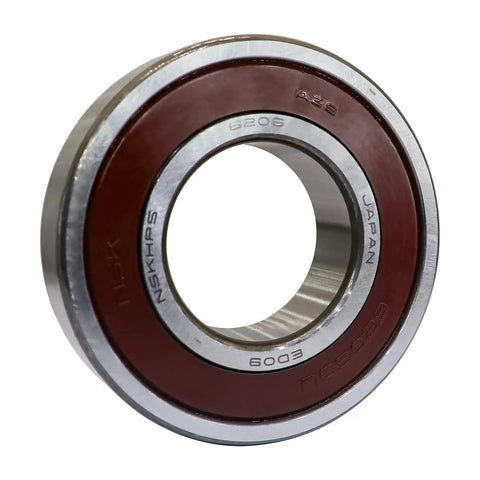 Smooth Operator 6206 2RS Single Row Deep Groove Ball Bearing With Double Rubber Seal 30X62X16mm dimensions, steel with rubber seal.
