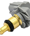 High Output Engine Coolant Temperature Sensor for Land Rover Discovery Sport Range Rover Evoque Lr2 Lr4 with metal and gray plastic design.