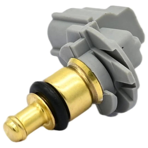 High Output Engine Coolant Temperature Sensor for Land Rover Discovery Sport Range Rover Evoque Lr2 Lr4 with metal and gray plastic design.