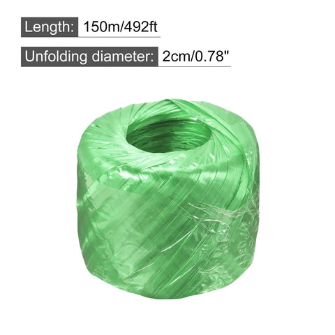 Green Polyester Nylon Rope Twine 2 Pack Heavy Duty Binding Rope Do It All For Packing Gardening DIY Crafts 300 M Total Length 2 Rolls