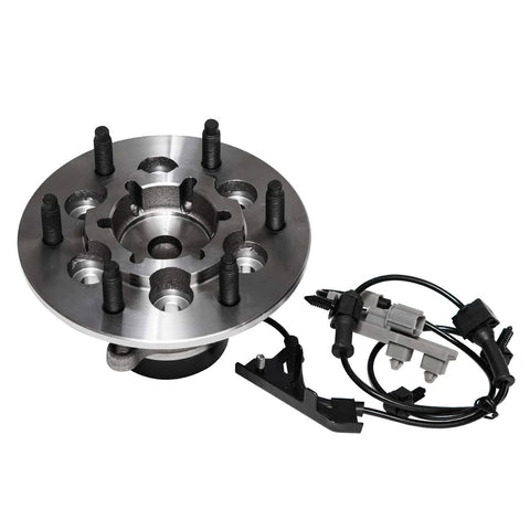 Front Wheel Bearing And Hub Assembly Set For 2004-2008 Chevrolet Colorado And GMC Canyon RWD With Z71 Suspension, 6-Stud Hub With ABS